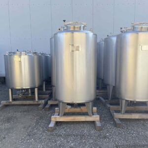 1000 liter tank in Acid-proof 316
