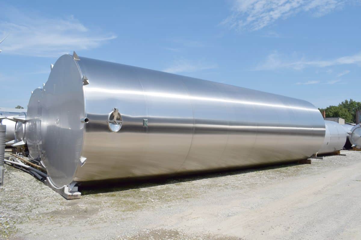 105000 liters tank in Acid-proof 316