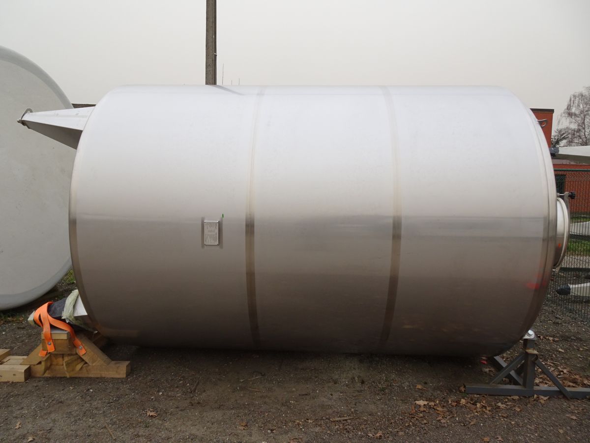 15300 liter tank in Acid-proof 316