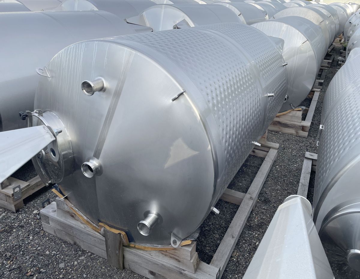 5200 liter tank in Acid-proof 316