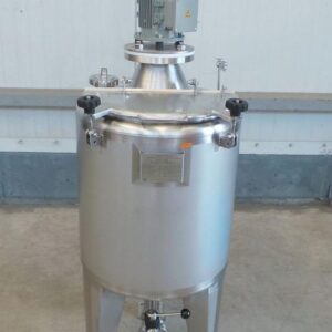 100 liter tank in Acid-proof 316