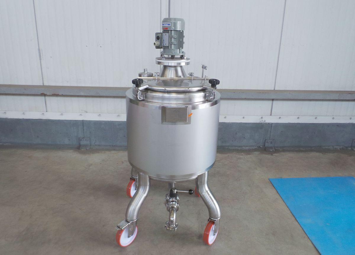 100 liter tank in Acid-proof 316