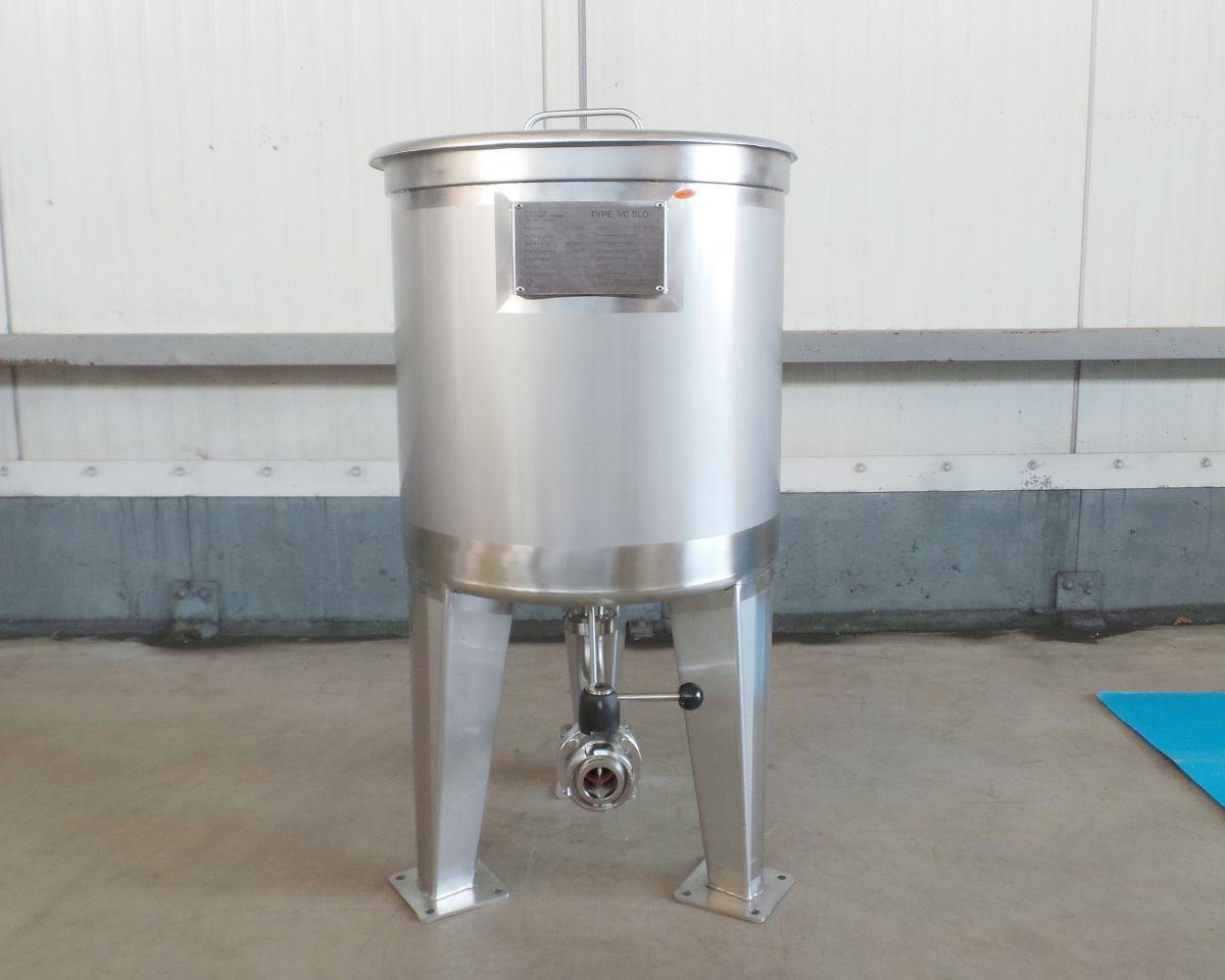 100 liter tank in Acid-proof 316