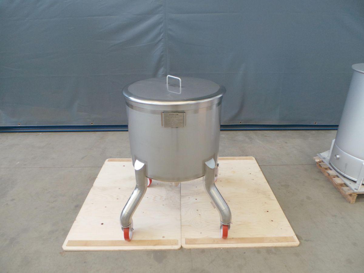 100 liter tank in Acid-proof 316