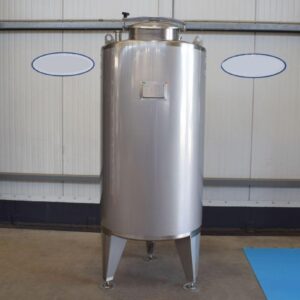 1000 liter tank in 304 stainless steel