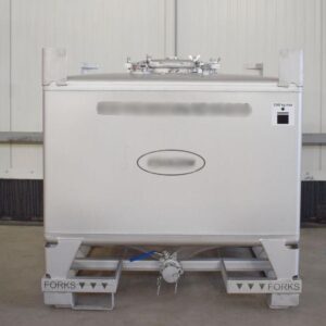 1000 liter tank in 304 stainless steel