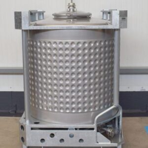 1000 liter tank in 304 stainless steel