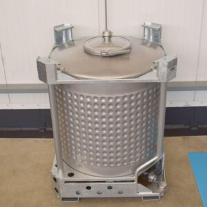 1000 liter tank in 304 stainless steel
