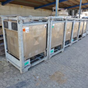 1000 liter tank in 304 stainless steel