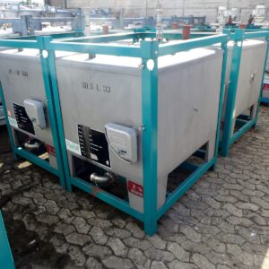 1000 liter tank in 304 stainless steel