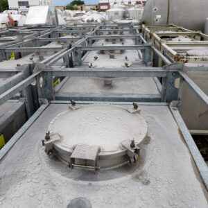 1000 liter tank in 304 stainless steel