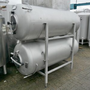 1000 liter tank in 304 stainless steel