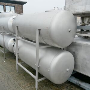 1000 liter tank in 304 stainless steel