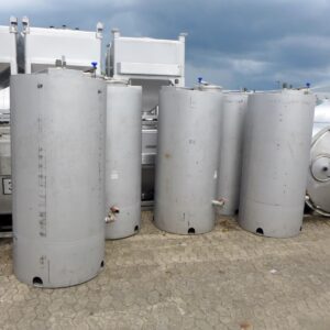 1000 liter tank in 304 stainless steel