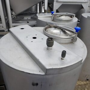 1000 liter tank in 304 stainless steel