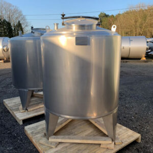 1000 liter tank in Acid-proof 316
