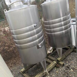 1000 liter tank in Acid-proof 316