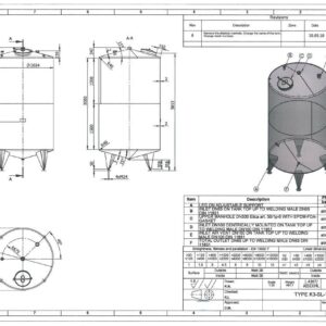 10300 liter tank in Stainless 304