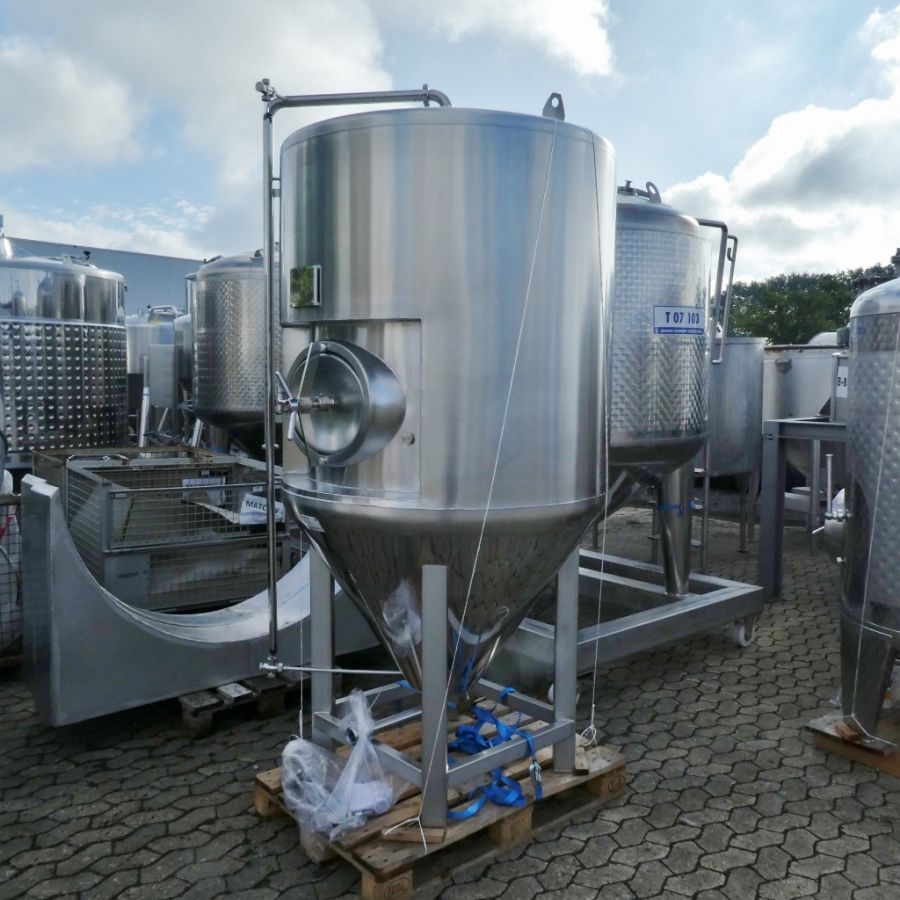 1100 liter tank in Stainless 304