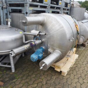 1100 liter tank in Acid-proof 316