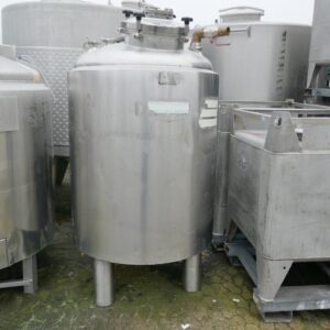 1100 liter tank in Acid-proof 316
