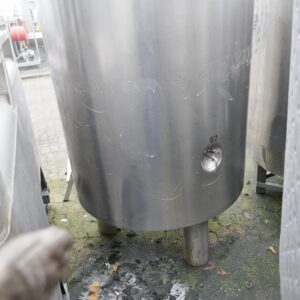 1100 liter tank in Acid-proof 316