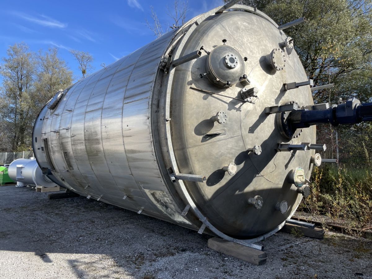 118000 liters tank in Acid-proof 316