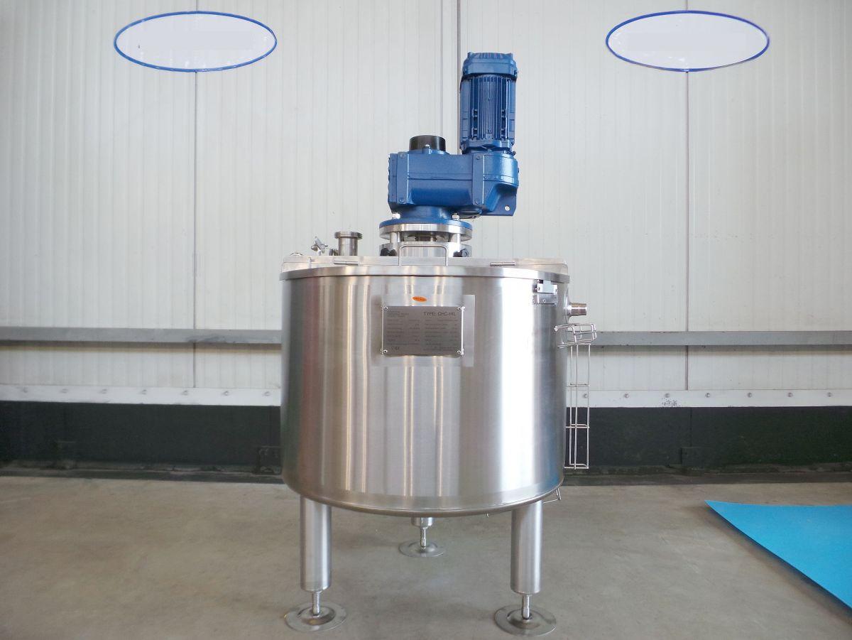 120 liter tank in Acid-proof 316