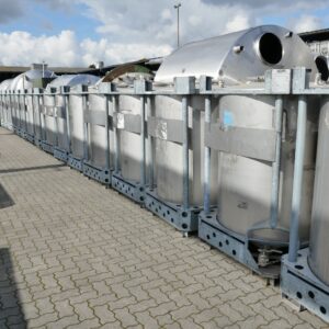 1251 liter tank in Acid-proof 316