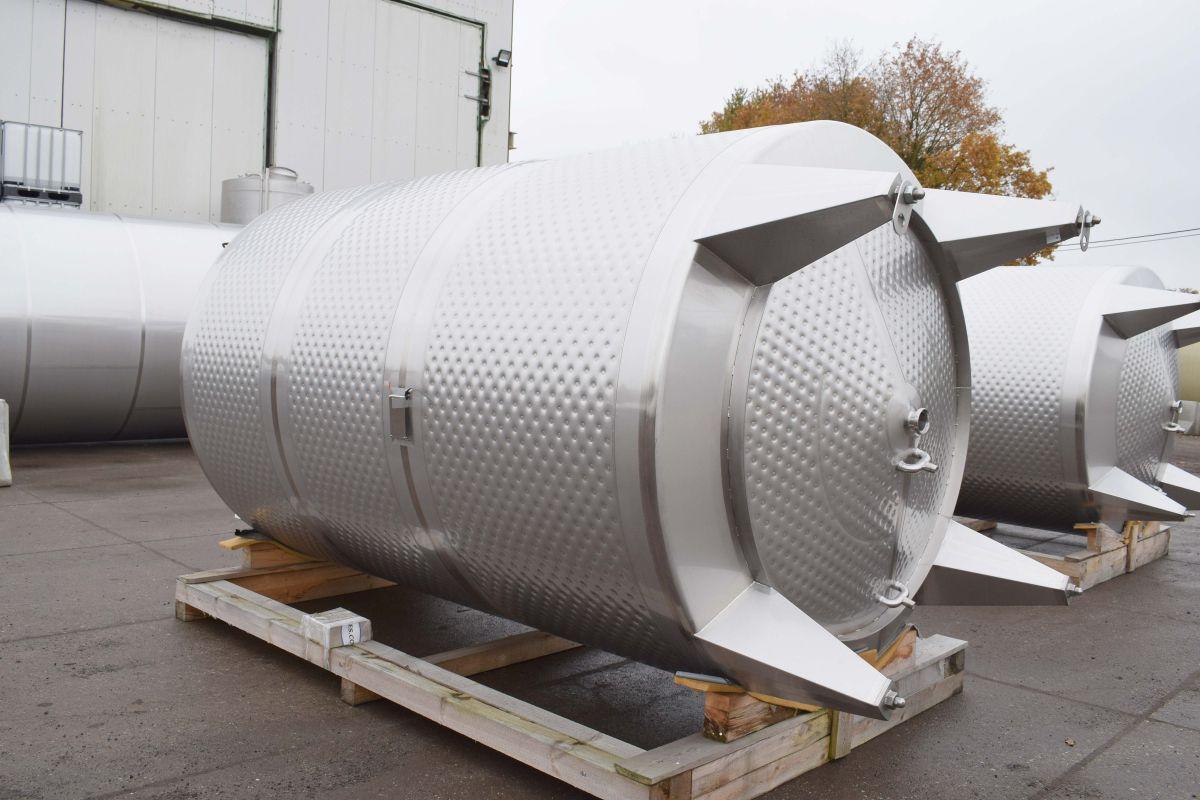 12600 liter tank in Acid-proof 316