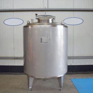 1330 liter tank in Acid-proof 316