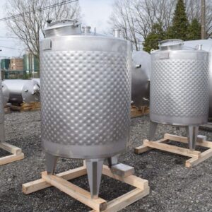 1330 liter tank in Acid-proof 316