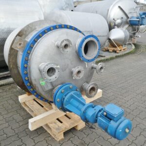 1345 liter tank in Acid-proof 316