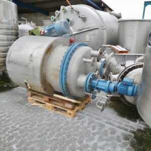 1345 liter tank in Acid-proof 316