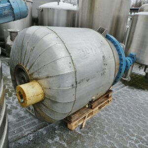 1345 liter tank in Acid-proof 316