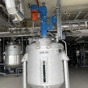 1356 liter tank in Acid-proof 316