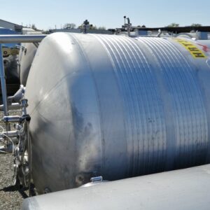 13700 liter tank in Acid-proof 316