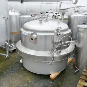 1410 liter tank in Acid-proof 316