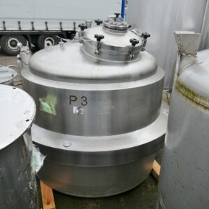 1410 liter tank in Acid-proof 316
