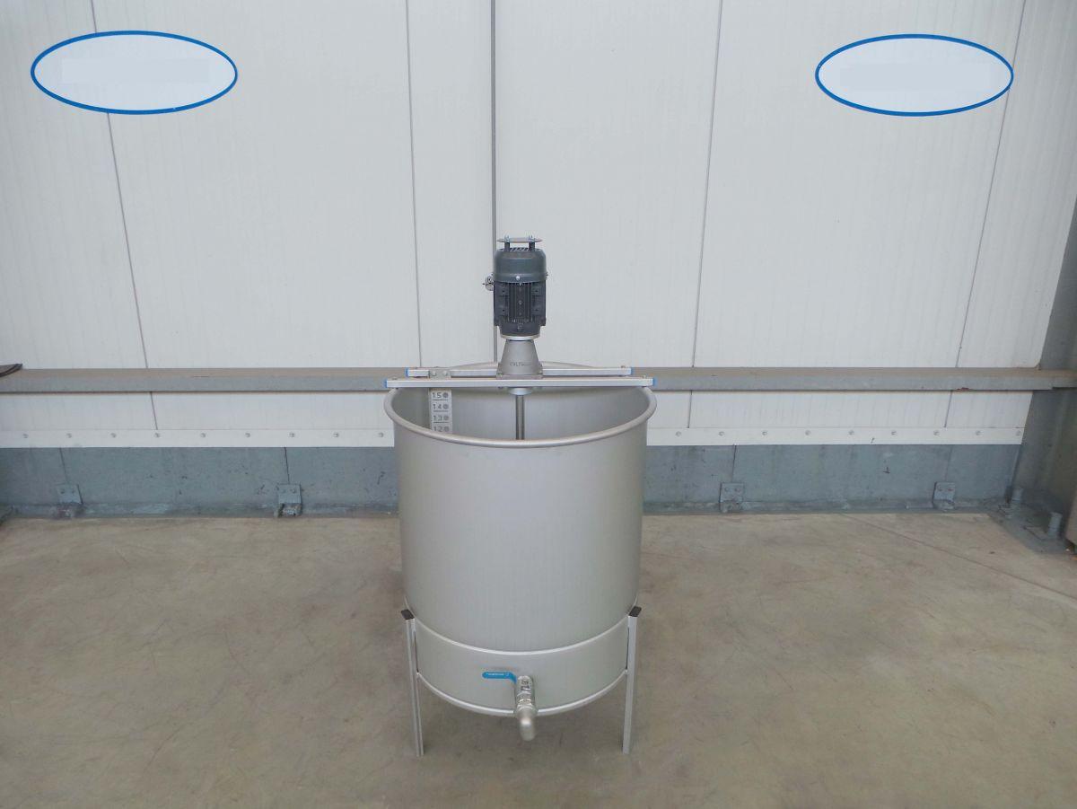 150 liter tank in stainless steel 304