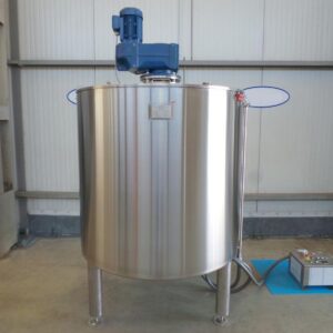 1500 liter tank in 304 stainless steel