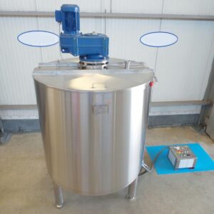 1500 liter tank in 304 stainless steel