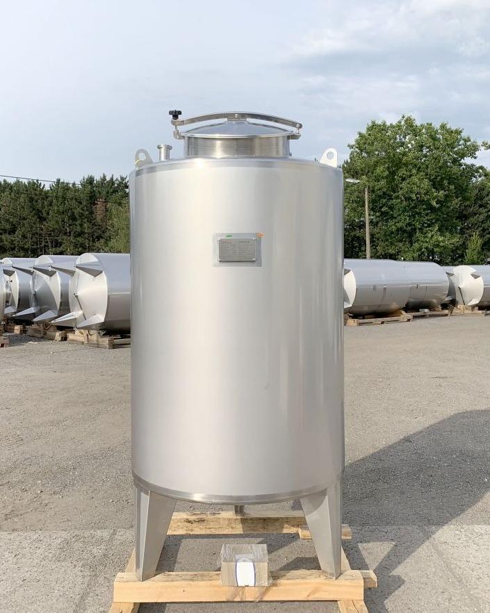 1500 liter tank in 304 stainless steel