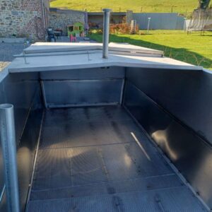 1500 liter tank in 304 stainless steel