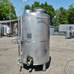 1500 liter tank in 304 stainless steel