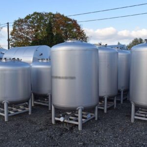 1500 liter tank in Acid-proof 316