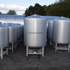 1500 liter tank in Acid-proof 316