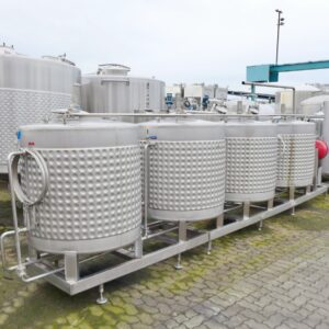 1600 liter tank in 304 stainless steel