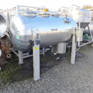 1600 liter tank in Acid-proof 316