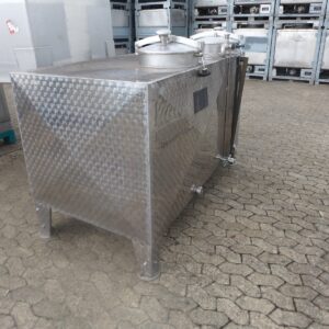 1800 liter tank in 304 stainless steel